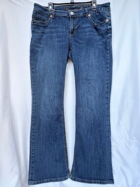 Seven7 Blue Flare Jeans